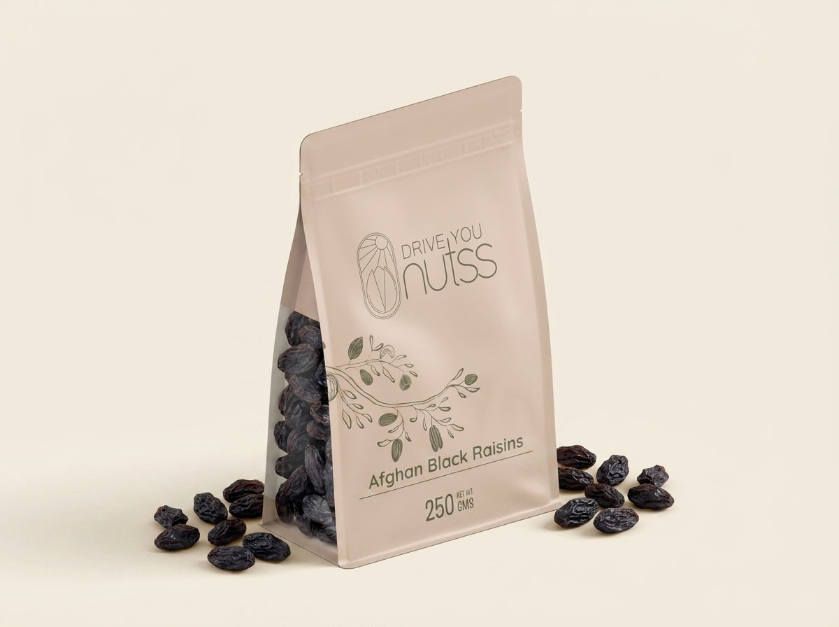 Afghani Black Raisins