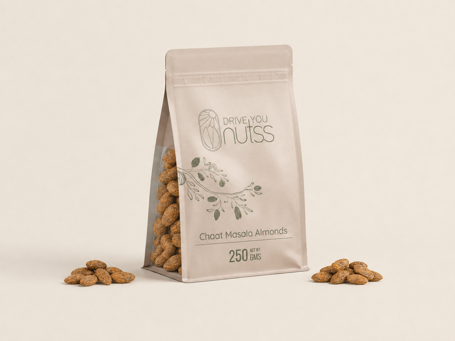 Chaat Masala Almonds
