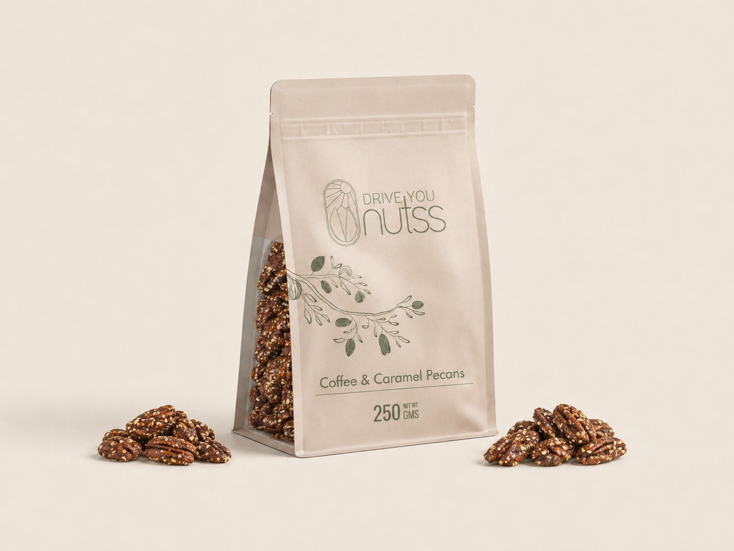 Coffee Caramel Pecans