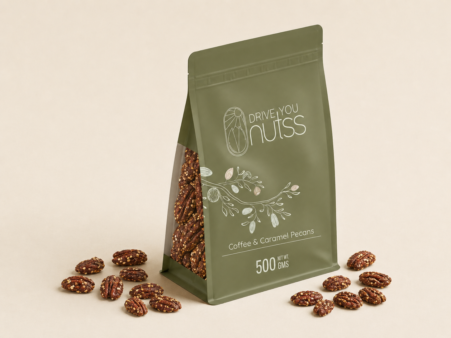 Coffee Caramel Pecans