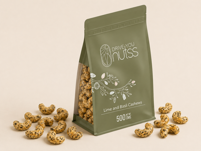 Lime and Basil Cashews