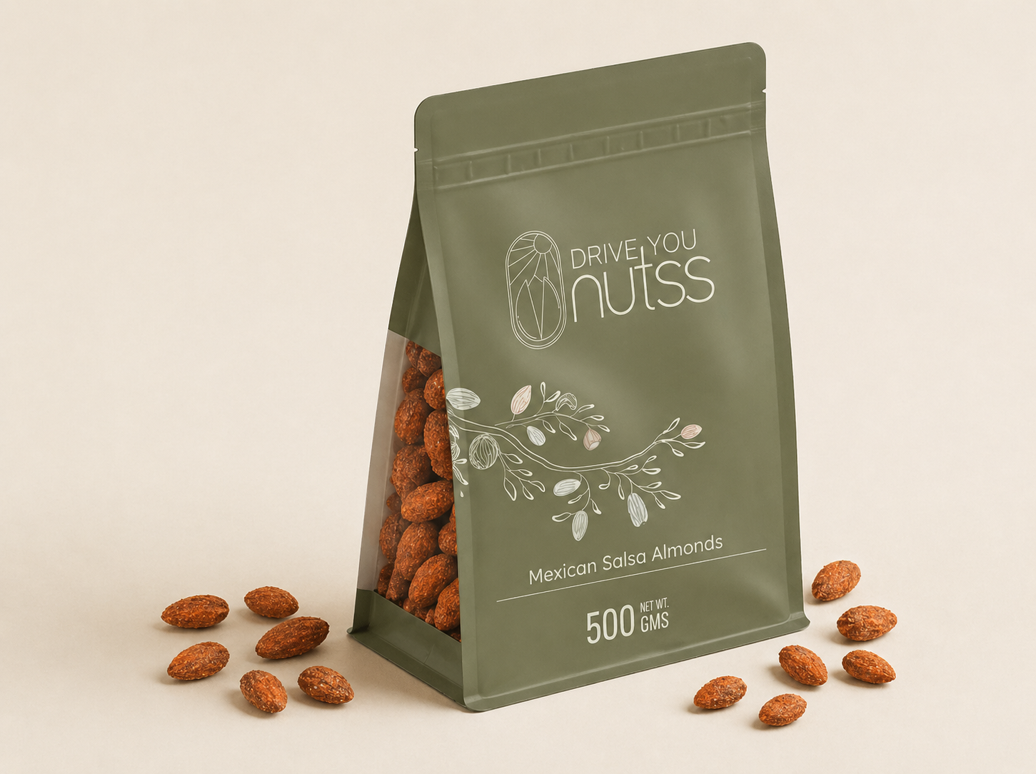 Mexican Salsa Almonds