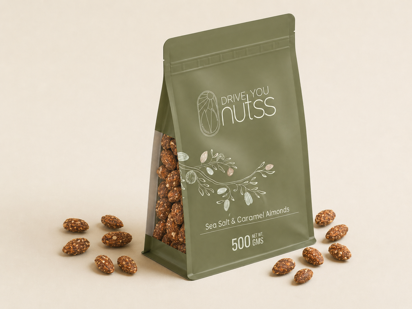 Salted Caramel Almonds