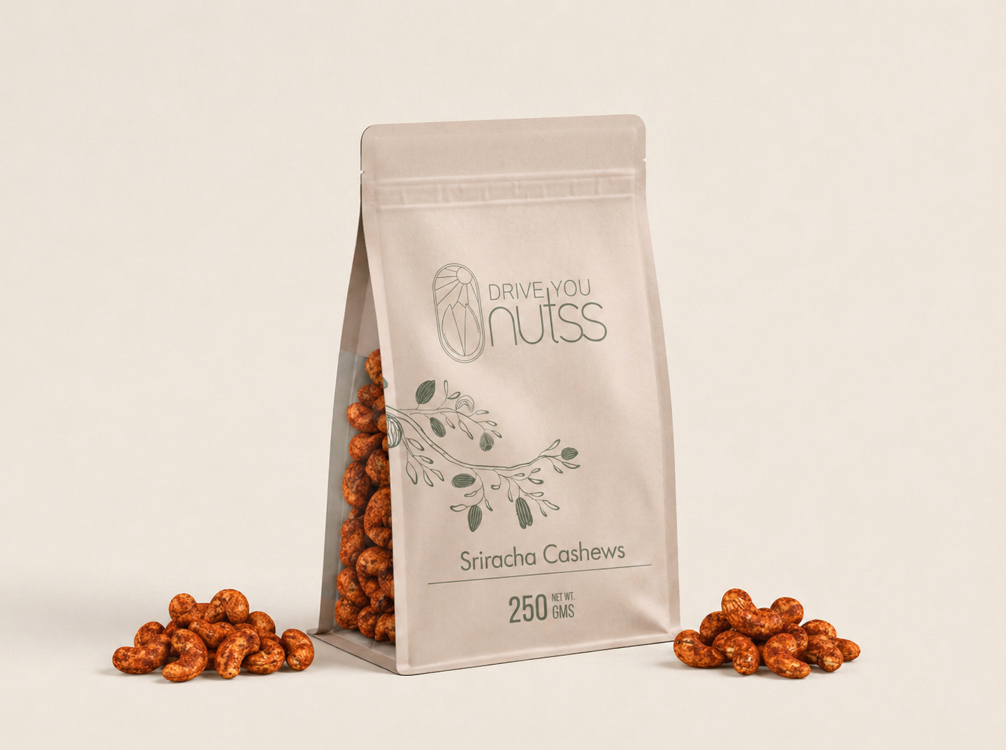Sriracha Cashews