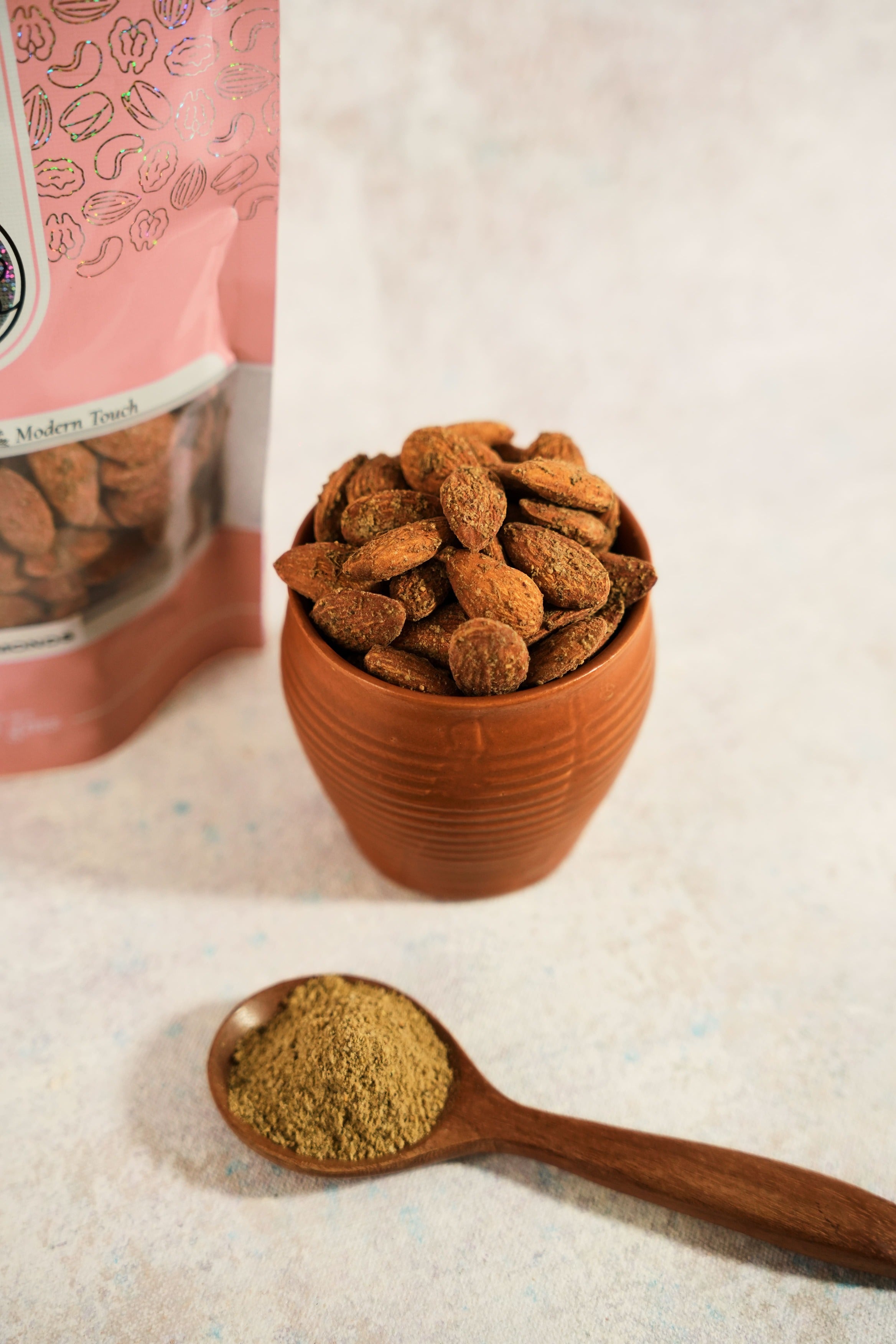 Chaat Masala Almonds